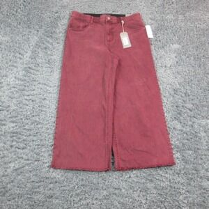 Wit & Wisdom Wyatt Skyrise Jeans Womens 10P Purple High Rise Wide Leg 34x24* NWT